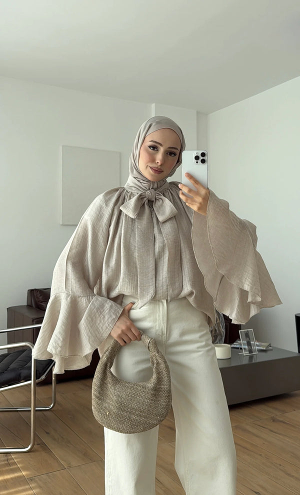 قميص باكمام فولان