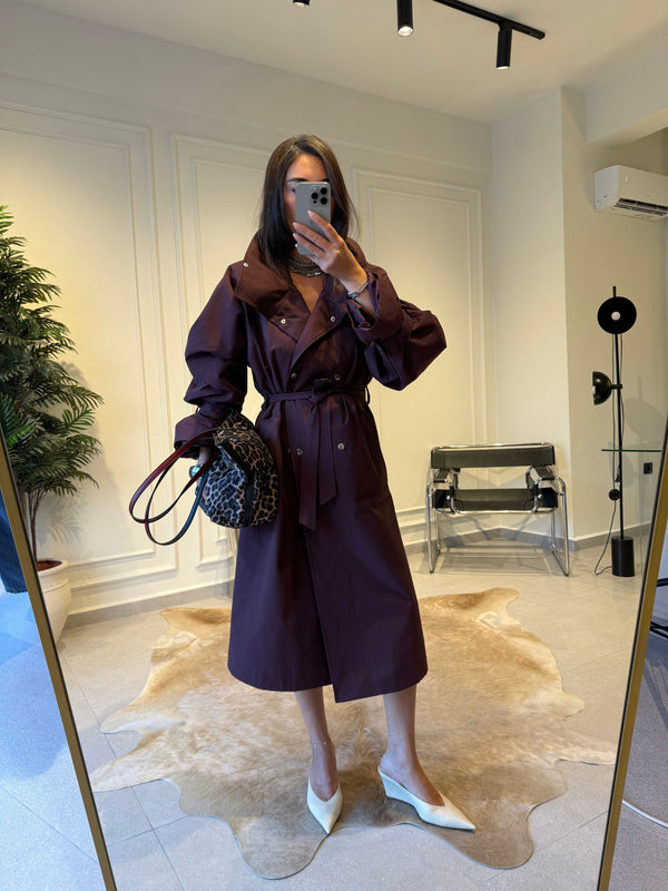 CLASSIC LONG TRENCHCOAT