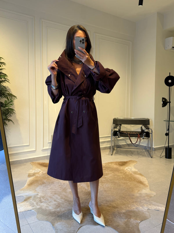 CLASSIC LONG TRENCHCOAT