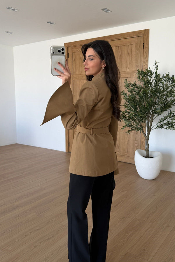 TIE WAIST BLAZER