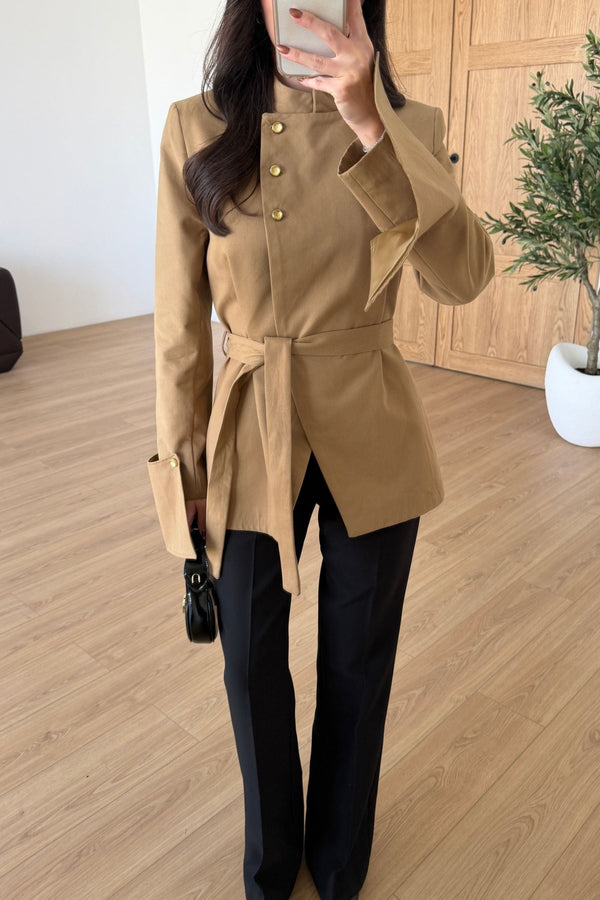 TIE WAIST BLAZER