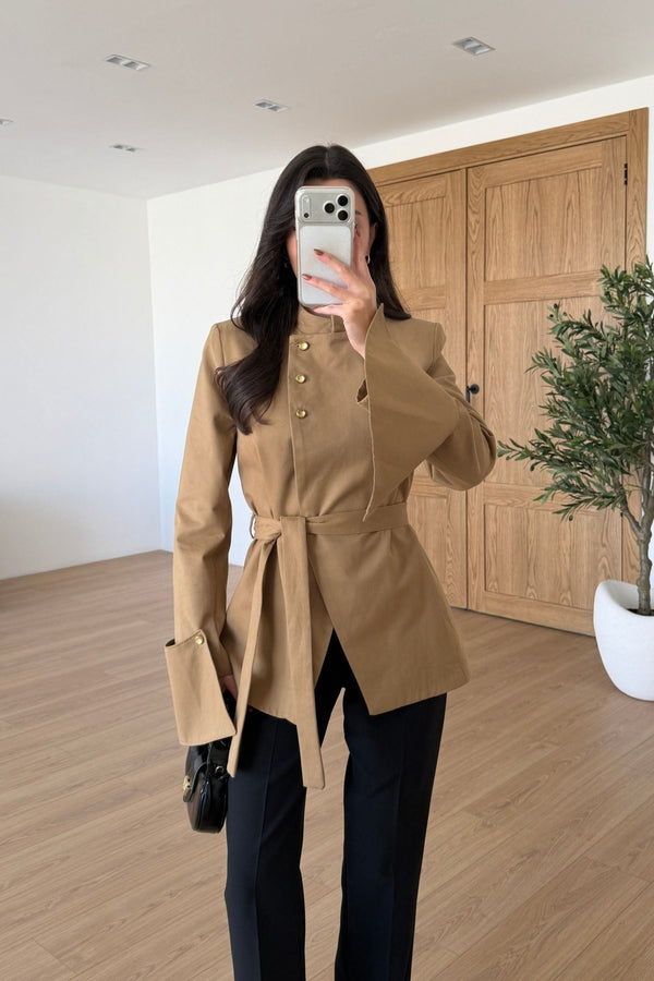 TIE WAIST BLAZER