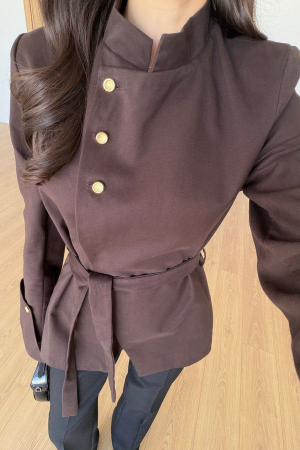 TIE WAIST BLAZER