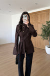 TIE WAIST BLAZER