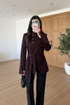 TIE WAIST BLAZER