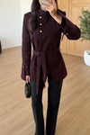 TIE WAIST BLAZER