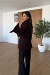 TIE WAIST BLAZER