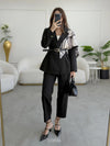 CLASSIC BLAZER WITH SCARF