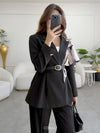 CLASSIC BLAZER WITH SCARF