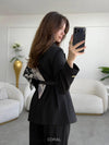 CLASSIC BLAZER WITH SCARF