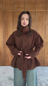 Suede Belted Jacket