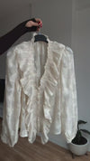 بلوزة Vanilla Ruffle