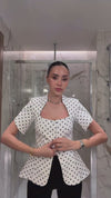بلوزة Polka chic
