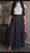 تنورة Polka dots