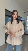 MINIMAL BUTTON JACKET
