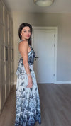 Floral tie - Detail Dress