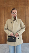 WINDBREAKER DETAILED BELTED TRENCH COAT