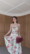 Floral tie - Detail Dress