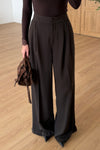 WIDE- LEG TAILORED TROUSERS
