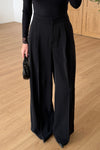 WIDE- LEG TAILORED TROUSERS