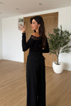 WIDE- LEG TAILORED TROUSERS