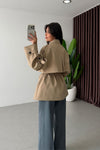 SHORT TRENCH COAT