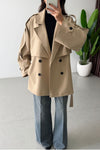 SHORT TRENCH COAT