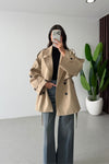 SHORT TRENCH COAT