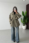 SHORT TRENCH COAT