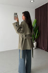 SHORT TRENCH COAT