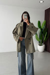 SHORT TRENCH COAT