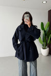 SHORT TRENCH COAT
