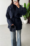 SHORT TRENCH COAT