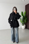 SHORT TRENCH COAT