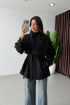 SHORT TRENCH COAT