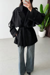 SHORT TRENCH COAT
