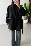 SHORT TRENCH COAT