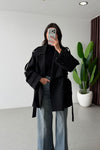 SHORT TRENCH COAT