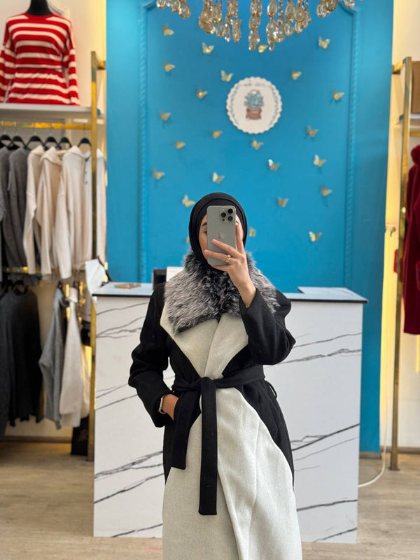 جكيت جوخ مع قبه فرو