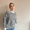 بلوزة ليوباردو قصيرة