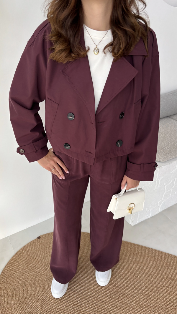 ترانشكوت قصير ترندي