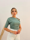 بلوزة Saphina – سافينا - فستقي