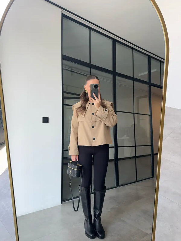 ترانشكوت قصير ترندي