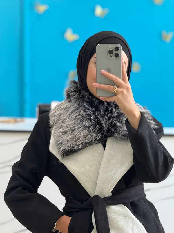 جكيت جوخ مع قبه فرو