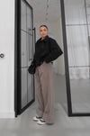 DOUBLE- COLLAR JACKET