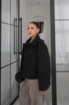 DOUBLE- COLLAR JACKET