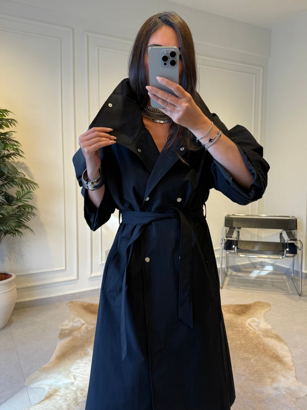 CLASSIC LONG TRENCHCOAT