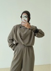SINGLE- BUTTON BLOUSE SET