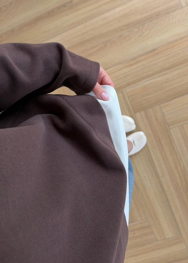 Layered Oversized Sweatshirt
