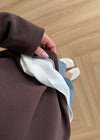 Layered Oversized Sweatshirt